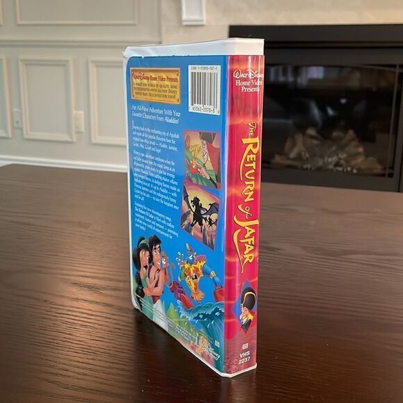 Disney VHS The Return of Jafar, The Second Aladdin Film 66 mins 1994 90s film - Picture 2 of 4
